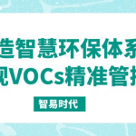 打造智慧環(huán)保體系，實(shí)現(xiàn)VOCs精準(zhǔn)管控