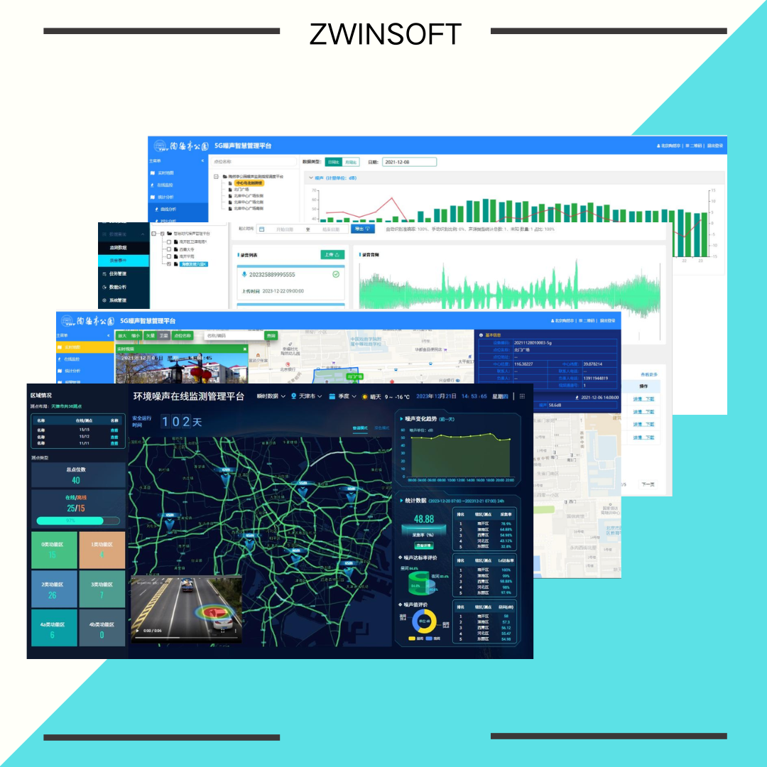 噪聲監(jiān)測云平臺