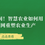 科技深耕田間！智慧農(nóng)業(yè)如何用AI +物聯(lián)網(wǎng)重塑農(nóng)業(yè)生產(chǎn)